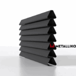 Ламели для забора жалюзи Premium U RAL 7024 – порошковое покрытие, толщина 0,45 мм в Красноярске | фото 4