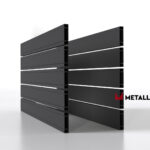 Планкен для забора 120 mm RAL 7024 – покрытие полиэстер, толщина 0,45 мм в Красноярске | фото 1
