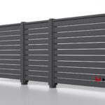 Планкен для забора 120 mm RAL 7024 – покрытие полиэстер, толщина 0,45 мм в Красноярске | фото 5