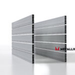 Планкен для забора ранчо 120 mm RAL 7004 – покрытие матовое, толщина 0,45 мм в Красноярске | фото 1